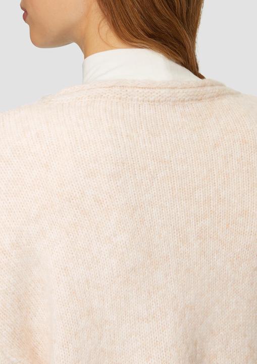 Produktbild S.Oliver Strickpullover Strickpullover mit weiten Ärmeln im Relaxed Fit (44)