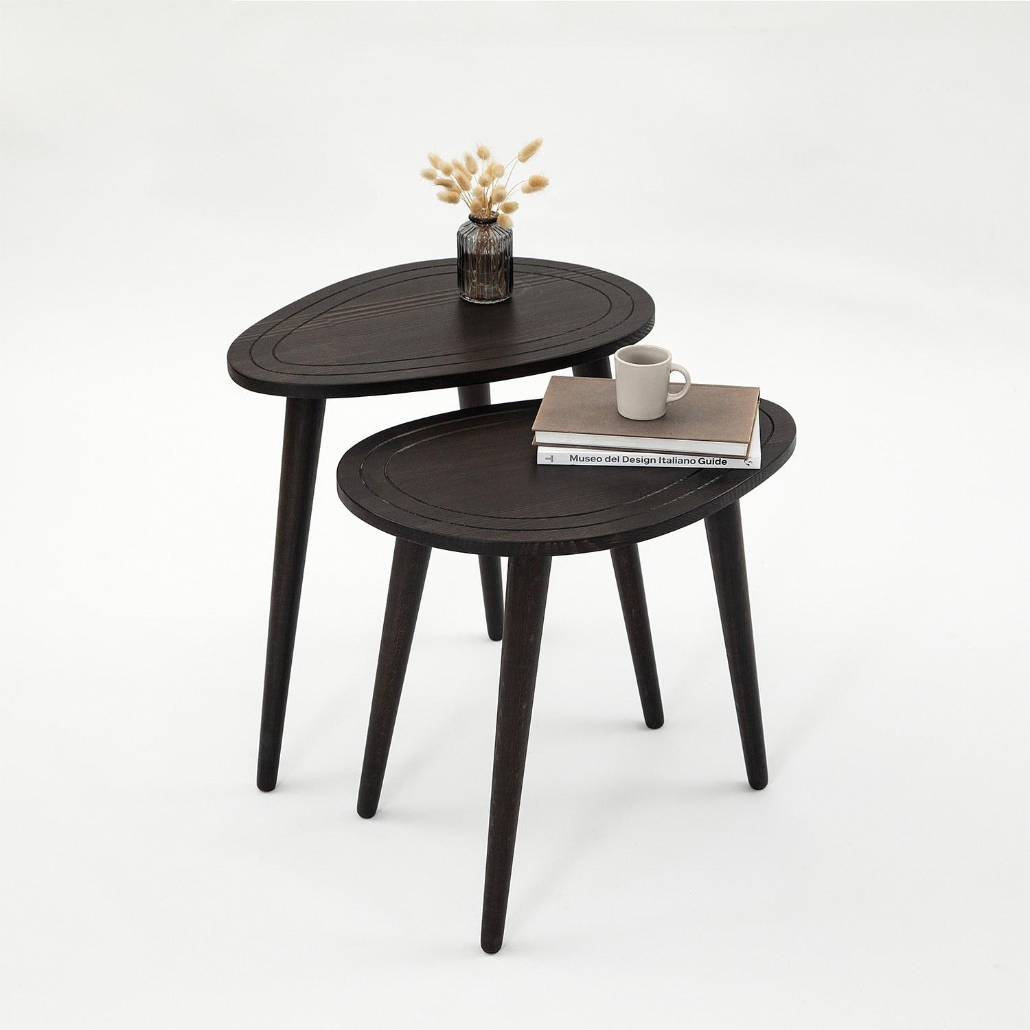 Thumbnail - Skye Decor, Couchtisch + Beistelltisch, Addyson (100 x 66 x 52 cm)