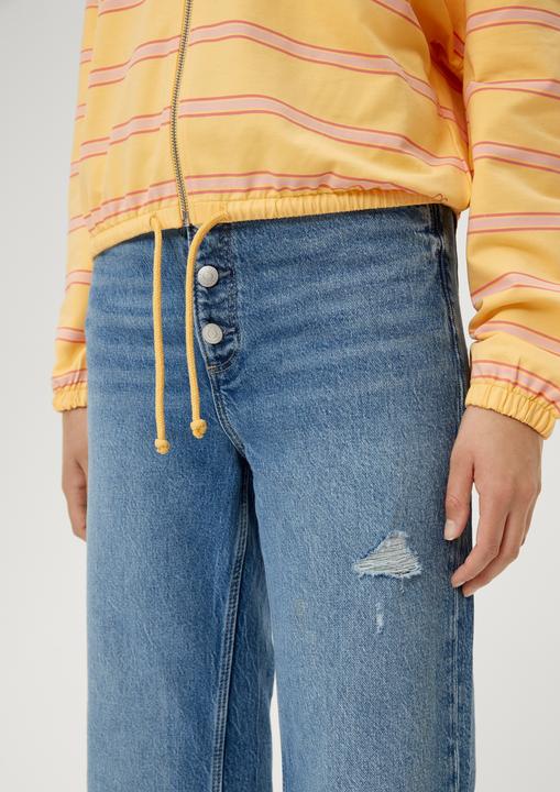 Produktbild s.Oliver Sweatshirt Kapuzenpulli mit Boxy Shape (S)