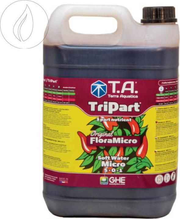 Image du produit Terra Aquatica TriPart Flora / GHE Micro Softwater 5L (6.07 kg, 5 l)