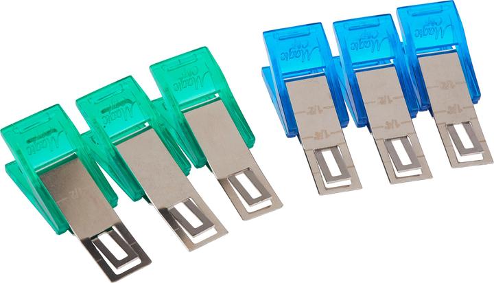 Immagine prodotto Taylor Seville Clip per tessuti Magic Clips, 6 pezzi