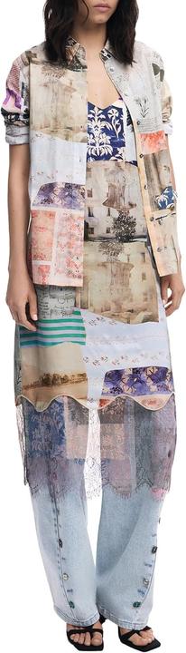 Immagine prodotto Desigual Camicia a Maniche Lunghe Donna Beige (S)