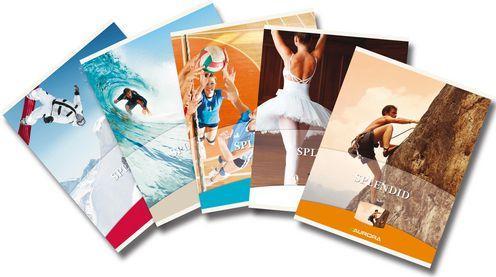 Exercise book AURORA ST18Q1 Assorted colours Squared DIN A5 165 mm x 210 mm (A5, Checked)