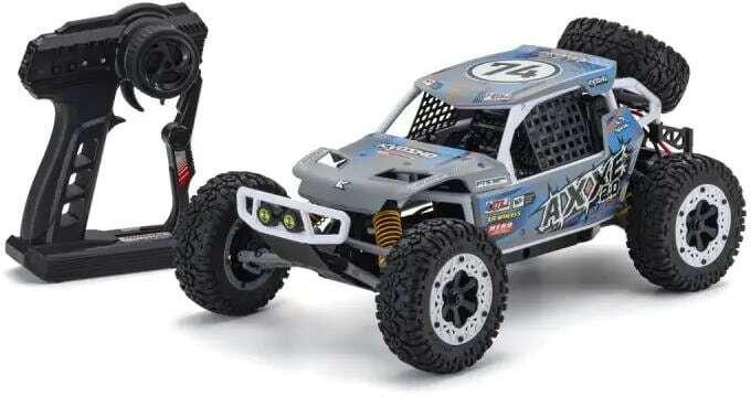 Produktbild Kyosho Buggy EZ Series Axxe 2.0 Blau 1:10 (ARR Almost-Ready-to-Race)