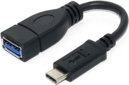 Produktbild Gembird A-OTG-CMAF3-01 USB Typ-C USB Type-A Schwarz Kabelschnittstellen-/adapter (0.20 m, USB 3.0)