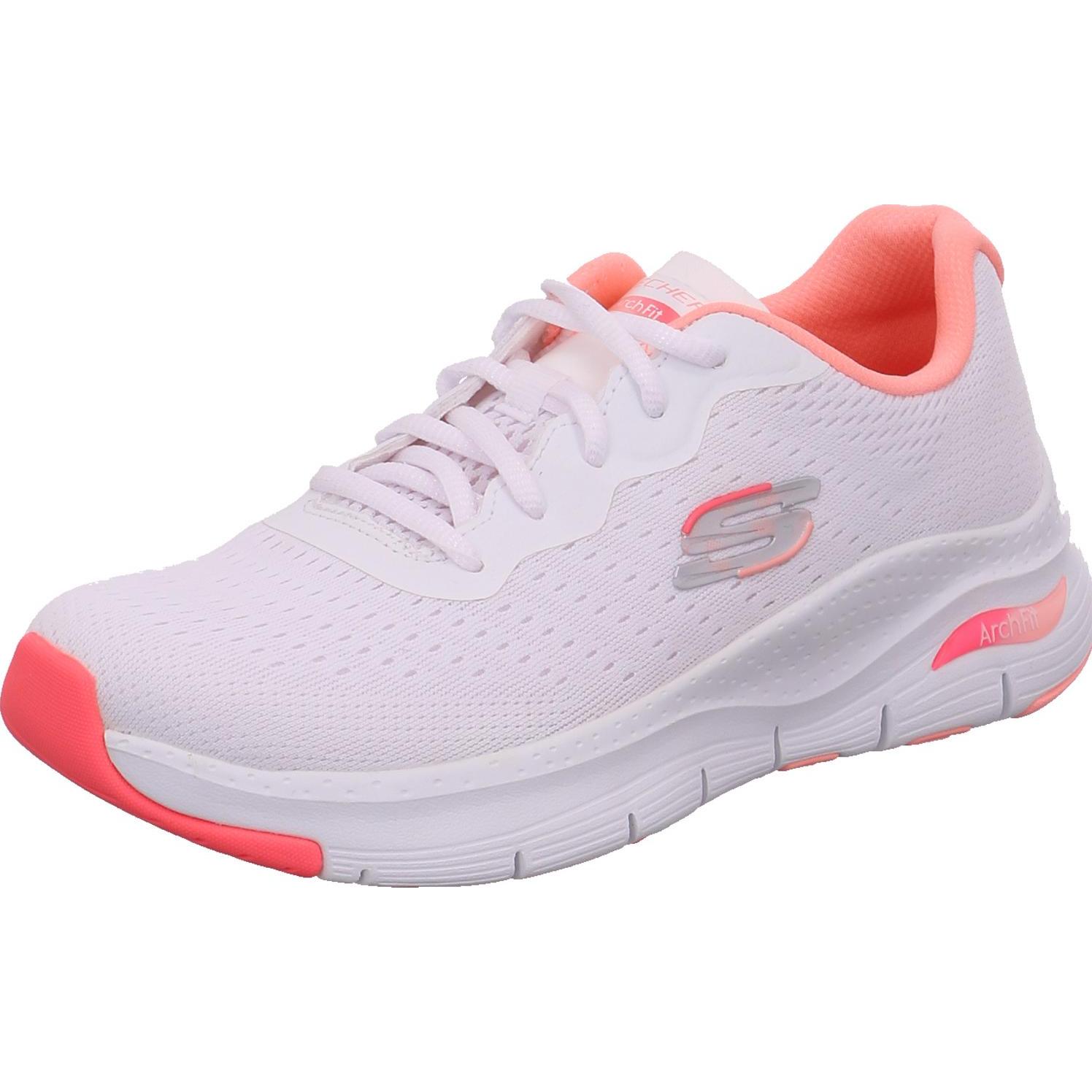 Skechers, Damen, Sneaker, 149722 WPK, Weiss, (41)