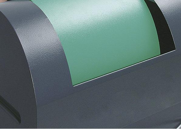 Produktbild kaiserkraft Wertstoffsammler aus Stahlblech, flammverlöschend (60 l)