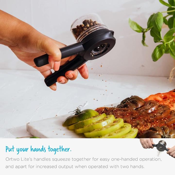 Actual product image DreamFarm Ortwo Lite spice mill + extra container (Pepper)