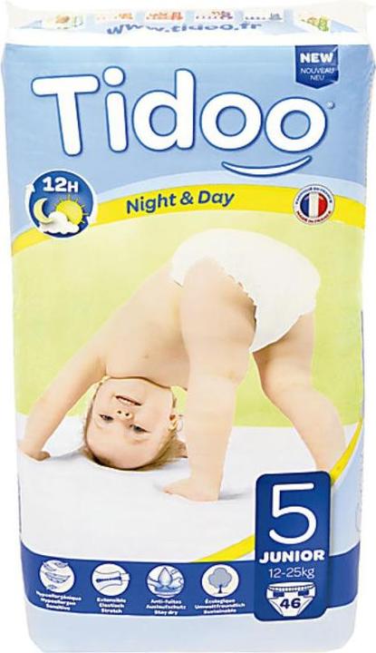 Image du produit Tidoo jour et nuit (Taille 5, Pack, 46 pcs)