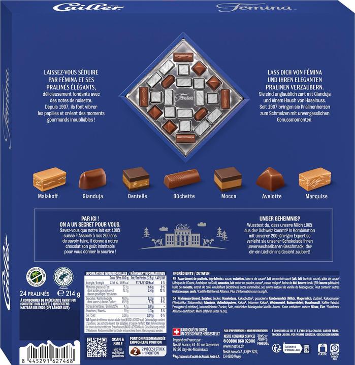 Actual product image Cailler Fémina (214 g)