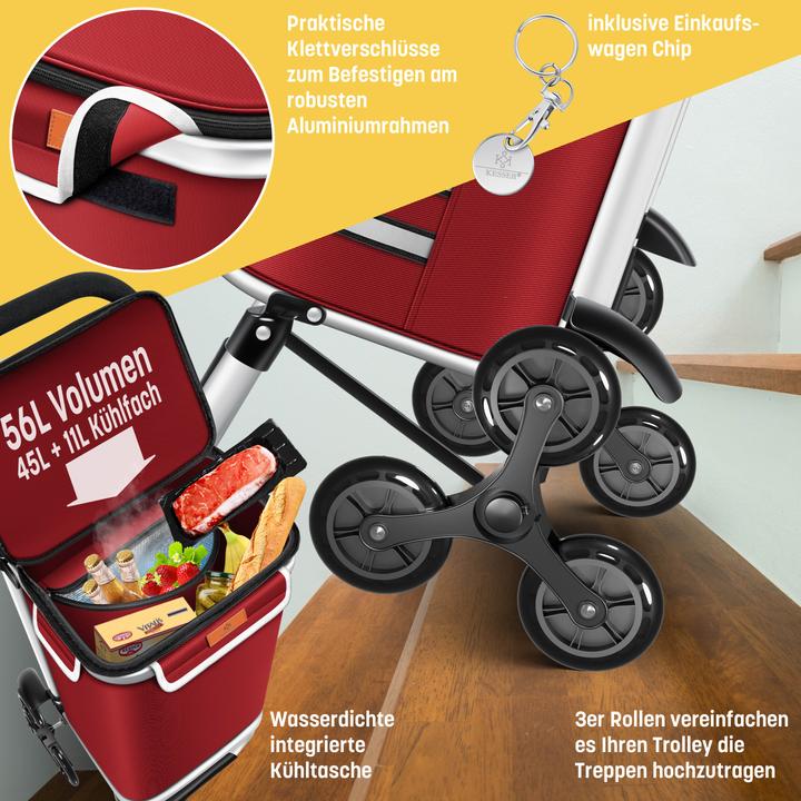 Image du produit Kesser Treppensteiger mit Kühlfach