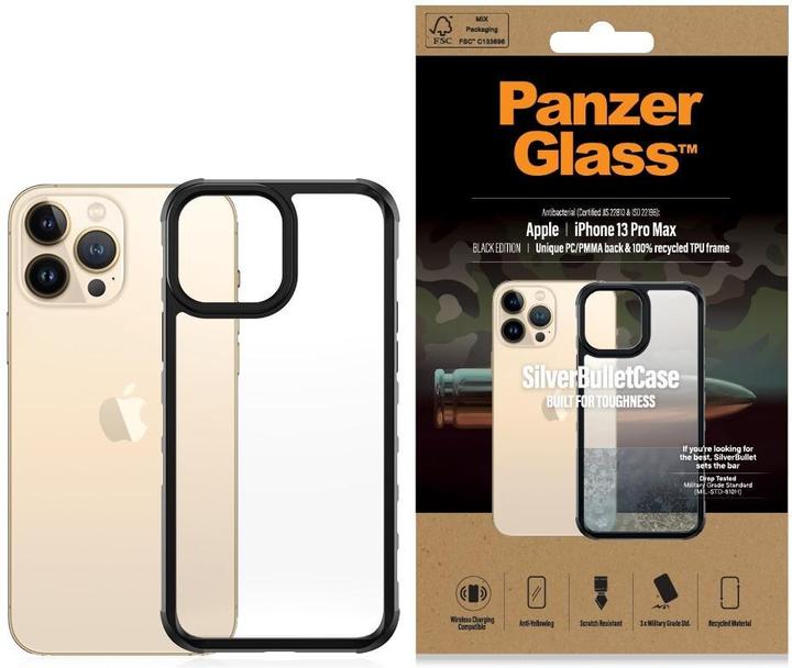 Produktbild PanzerGlass 0320 Handy-Schutzhülle Transparent (Apple iPhone 13 Pro Max)