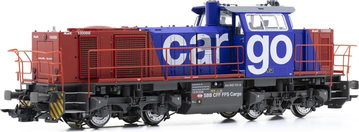 Actual product image ESU SBB Cargo D locomotive G1000 Am 842 101-8 Ep V ACS/DCS