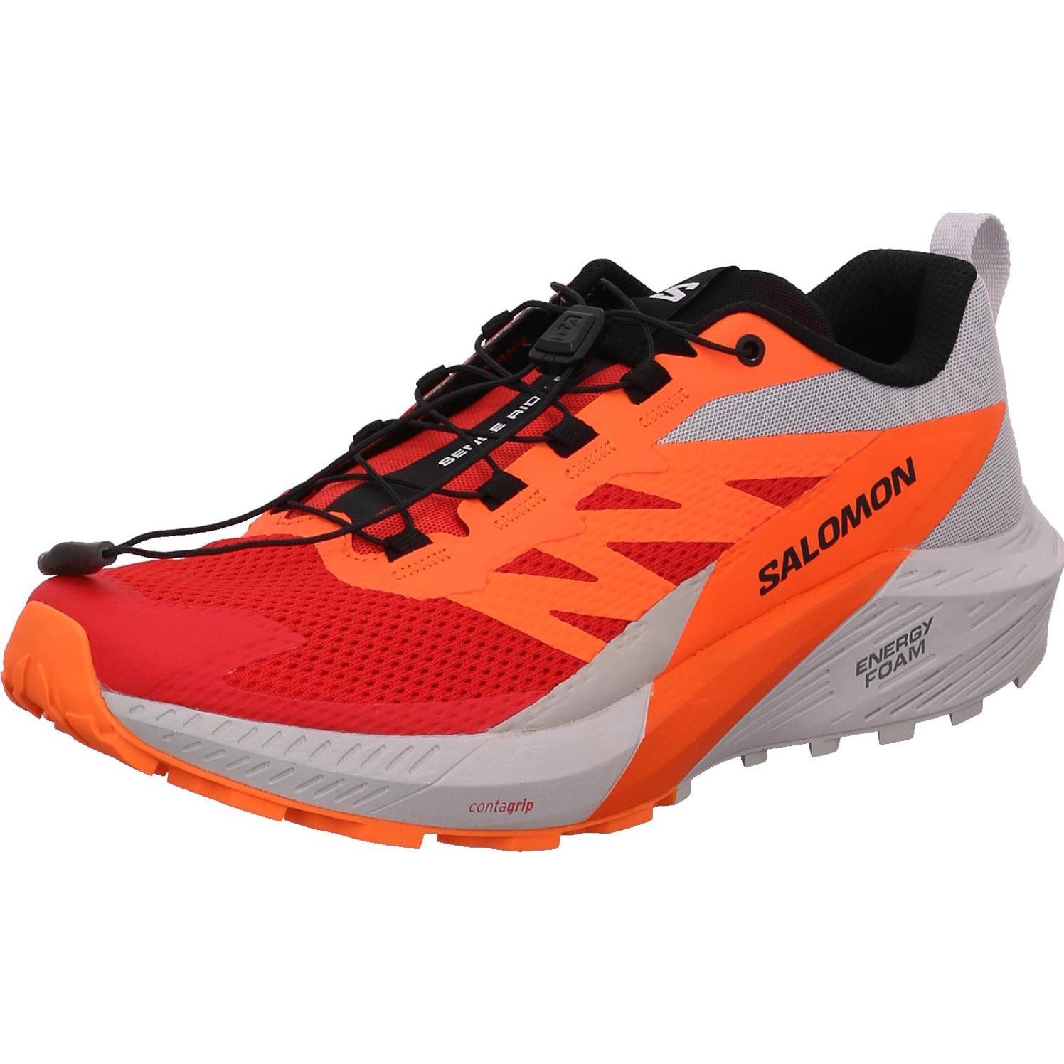 Salomon, Herren, Wanderschuhe, Sense Ride 5 (42), Rot
