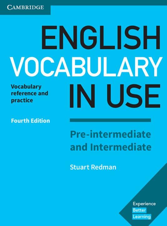 Produktbild English Vocabulary in Use Pre-intermediate and Intermediate 4th Edition (Englisch, Stuart Redman, 2017)