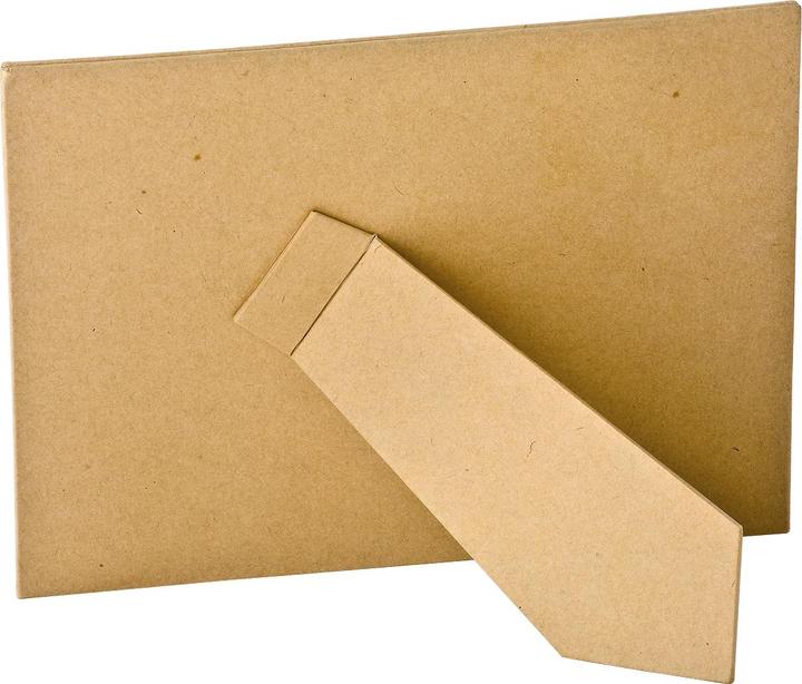 Produktbild VBS Bilderrahmen, Karton, narturfarben, ca. H 17,5 x B 13,5cm, rechteckiger Bildausc (9 x 13 cm)