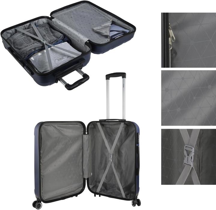 Actual product image Itaca Hard case set 771100B (54 l)