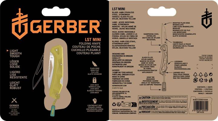 Immagine prodotto Gerber Gear LST MINI - DP PE Yellow