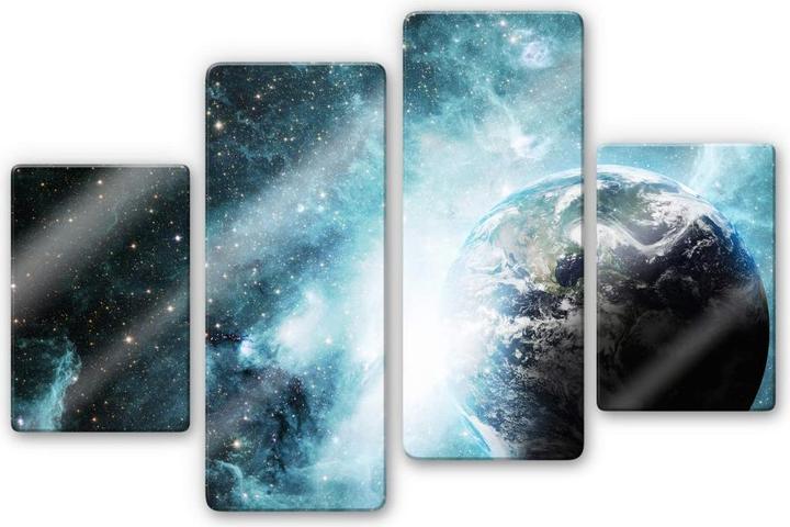 Image du produit Trenddeko Dans une galaxie lointaine (4 parties) (40 x 60 cm, 40 x 100 cm)