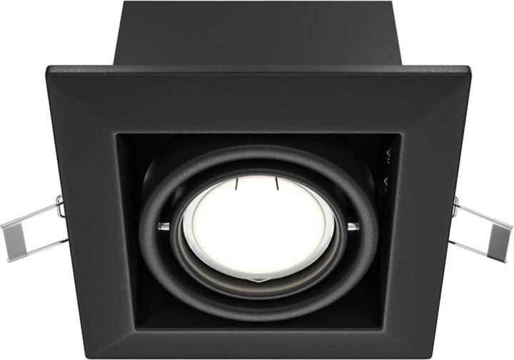 Image du produit Maytoni Metal Modern Downlight, lampe encastrée GU10 noire orientable, pivotante (GU10)