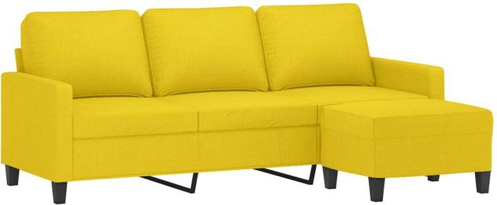Produktbild vidaXL 3-Sitzer-Sofa mit Hocker (3-Sitzer)