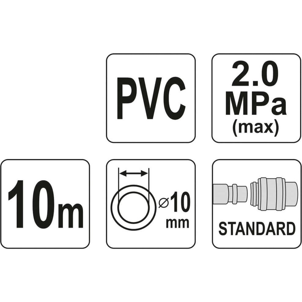 Thumbnail - Yato, Zubehör Druckluftwerkzeug, Air Hose PVC