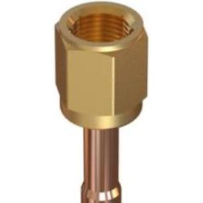 Thumbnail - Danfoss FSA 33 adapter - 3/8", Flare, 3/8", Lodde, Zubehör Heizen
