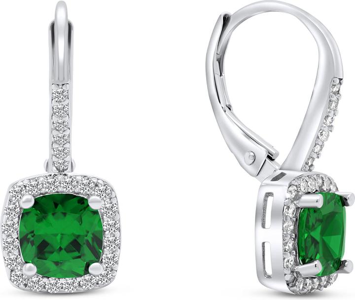 Immagine prodotto Brilio Argento - Orecchini scintillanti con zirconi in argento EA308WG (Argento)