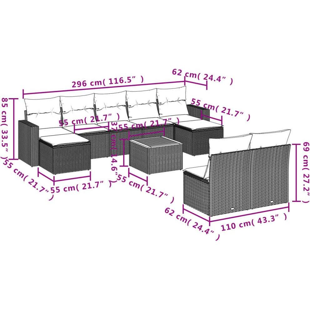 Thumbnail - VidaXL, Gartenlounge, Sophie