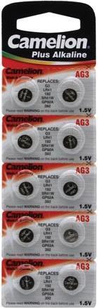 Image du produit Camelion Alcaline (10 pcs, LR41, 41 mAh)