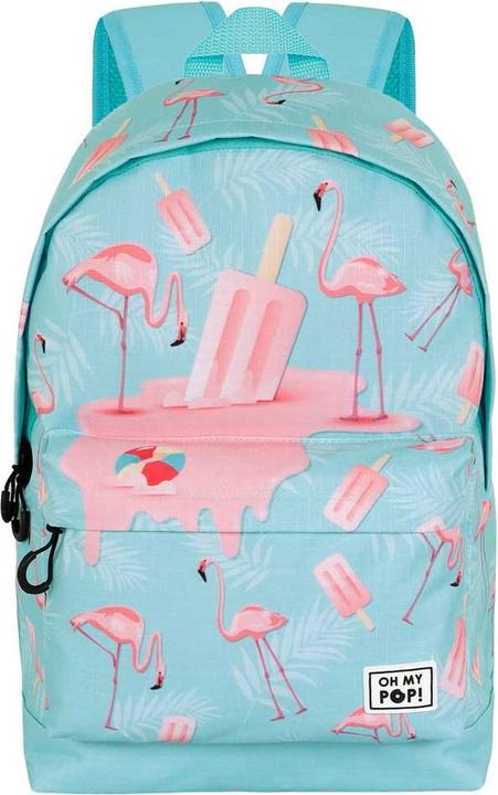 Actual product image Oh My Pop! FAN HS Backpack 2.2 Ice Flamingo