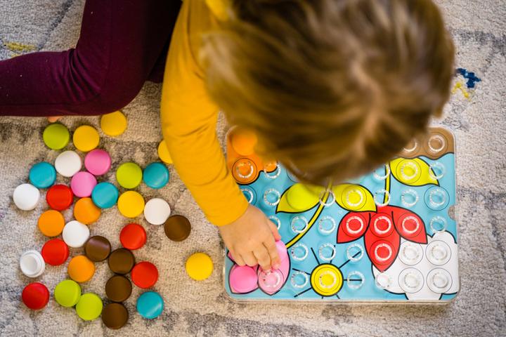 Produktbild Nathan CLIC'educ 31608 Mosaik-Set (Französisch, 2 - 4 Jahre)