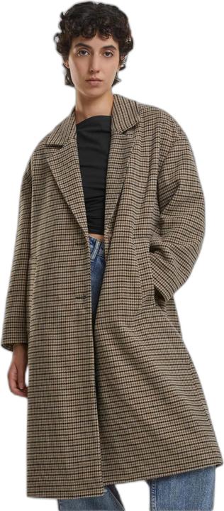Actual product image Urban Classics Oversized Plaid Coat