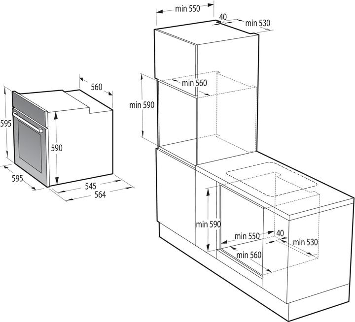Actual product image Gorenje BSA6747A04X