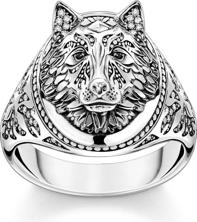 Produktbild Thomas Sabo Damenring Rebel at heart (62, 925 Silber)