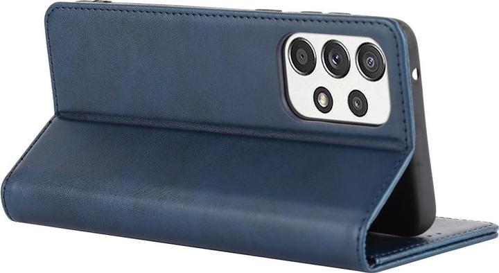 Produktbild Cover-Discount Galaxy A33 5G - Stand Flip Case Hülle dunkelblau (Samsung Galaxy A33 5G)