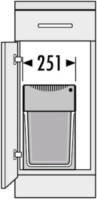 Actual product image Hailo 3666111 Waste bin (31 l)