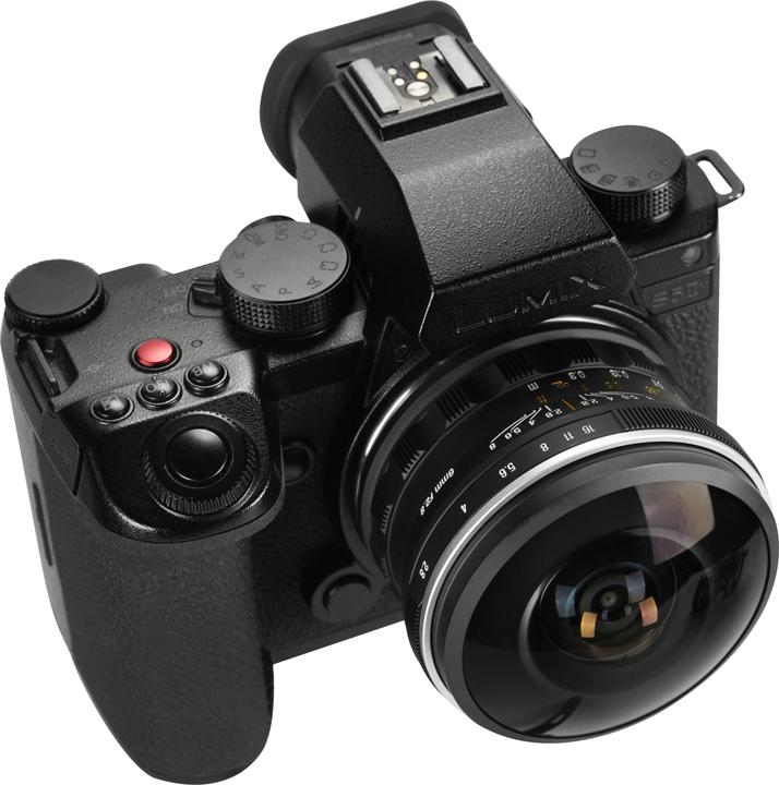 Image du produit AstrHori 6mm F2.8 Leica/Panasonic/Sigma L Mount Full Frame Lens Black (Monture L, Plein format)