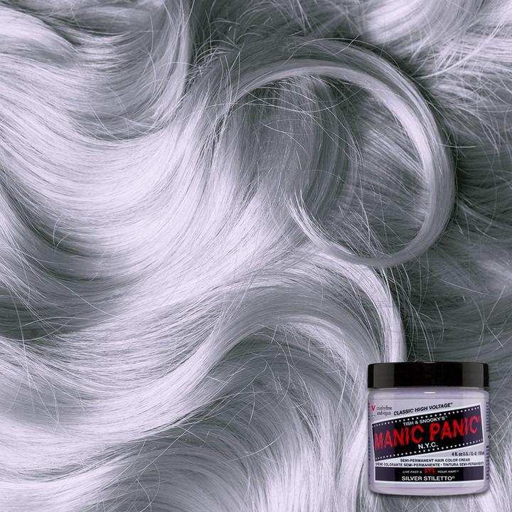 Actual product image Skybound High Voltage Classic Cream Formula Silver Stiletto 118ml (Silver Stiletto)