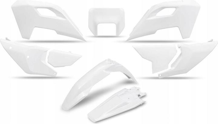 Ufo Plast Kit White Husqvarna FE 250