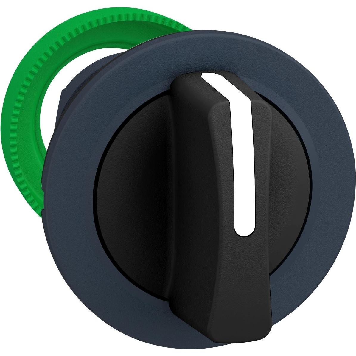 Thumbnail - Schneider Electric Flush Black Selector Switch 3p R To C, Taster + Schalter, Schwarz