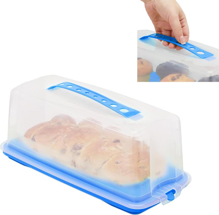 Image du produit Relaxdays Boîte à gâteau rectangulaire