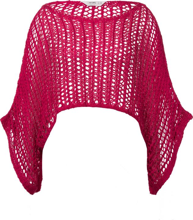 Produktbild Angel of Style Poncho, oversized, Netz-Strick, U-Boot-Ausschnitt, Langarm (58, 60, 62)