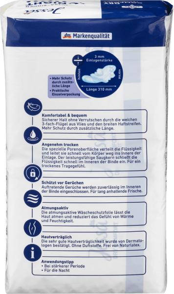 Actual product image dm Jessa Ultra pads Dry Comfort Night BigPack