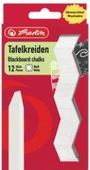 Actual product image Herlitz Blackboard chalk, white, 36-count cardboard box (White, 36 x)
