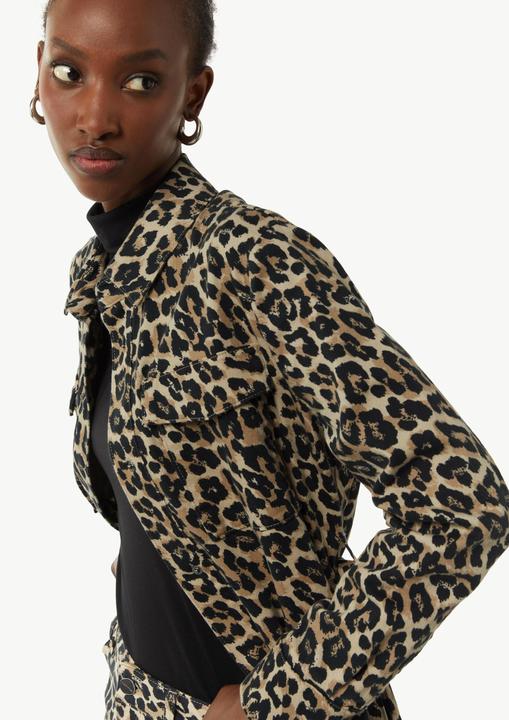 Actual product image Comma Indoor-Jacke Indoor-Jacke mit Leo-Muster (34)