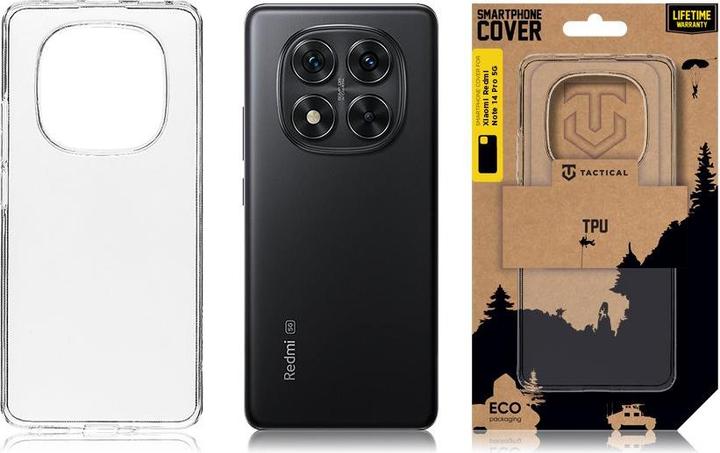 Image du produit Fixed Tactical TPU couverture pour XIAOMI Redmi Note 14 Pro 5G clair (Xiaomi Redmi Note 14 Pro 5G)