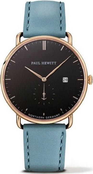 Produktbild Paul Hewitt Grand Atlantic Line Black Sea Gold Leather Niagara (Analoguhr, 42 mm)