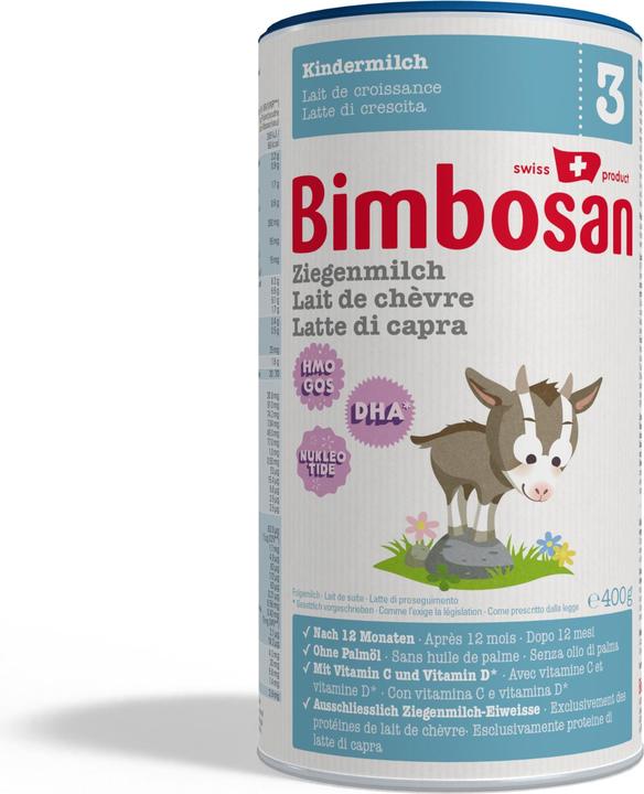Actual product image Bimbosan Goat's milk 3 Children's milk (400 g, from 12 m.)