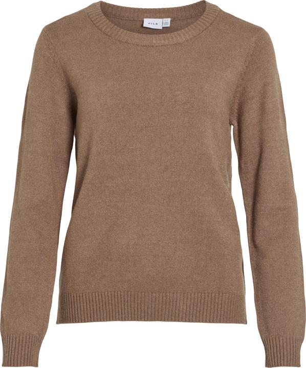 Vila Rundhalsausschnitt Strickpullover (L)